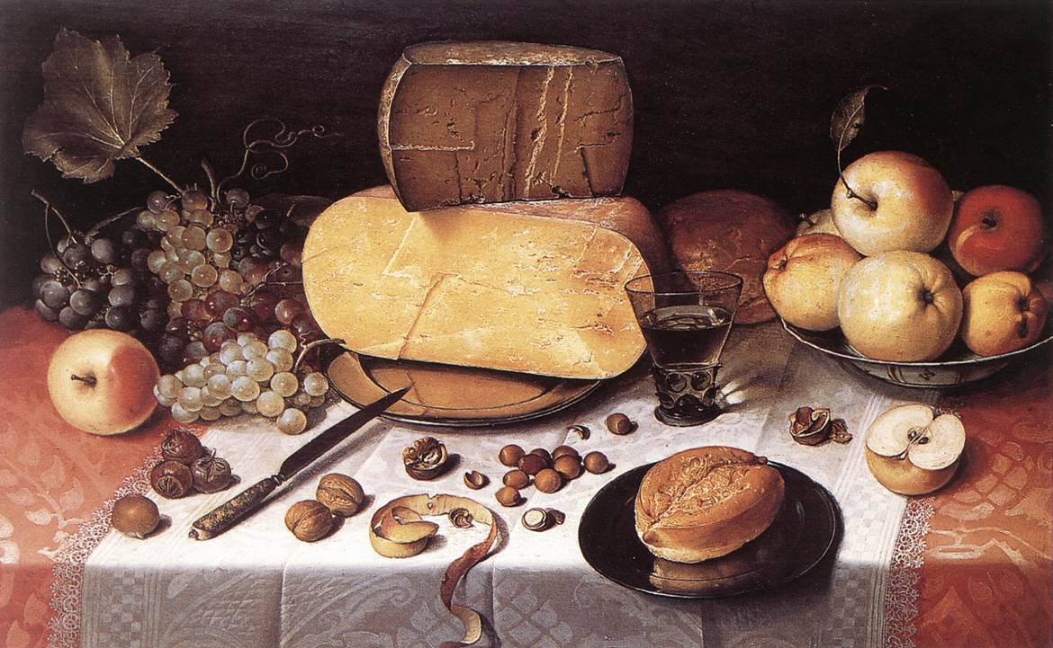 DIJCK, Floris Claesz van Still-life oow